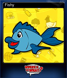 Series 1 - Card 4 of 6 - Fishy