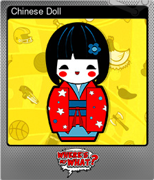 Series 1 - Card 2 of 6 - Chinese Doll