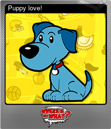 Series 1 - Card 5 of 6 - Puppy love!
