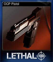 Series 1 - Card 4 of 6 - OCP Pistol