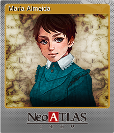 Series 1 - Card 3 of 8 - Maria Almeida