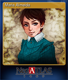 Series 1 - Card 3 of 8 - Maria Almeida