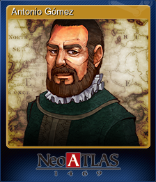 Series 1 - Card 2 of 8 - Antonio Gómez