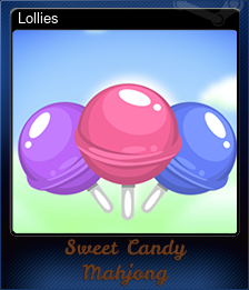 Series 1 - Card 1 of 6 - Lollies
