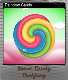 Series 1 - Card 6 of 6 - Rainbow Candy