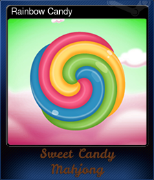 Series 1 - Card 6 of 6 - Rainbow Candy