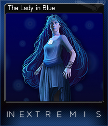 Series 1 - Card 3 of 8 - The Lady in Blue