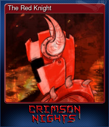 Series 1 - Card 2 of 6 - The Red Knight