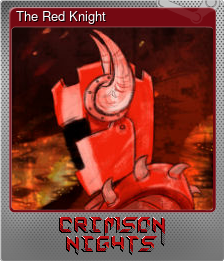 Series 1 - Card 2 of 6 - The Red Knight