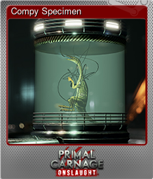 Series 1 - Card 3 of 5 - Compy Specimen