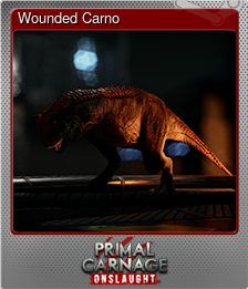 Series 1 - Card 5 of 5 - Wounded Carno