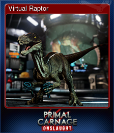 Series 1 - Card 4 of 5 - Virtual Raptor