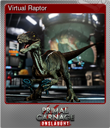 Series 1 - Card 4 of 5 - Virtual Raptor