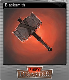 Series 1 - Card 6 of 6 - Blacksmith