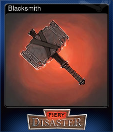 Series 1 - Card 6 of 6 - Blacksmith