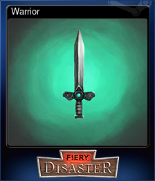 Series 1 - Card 4 of 6 - Warrior