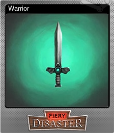Series 1 - Card 4 of 6 - Warrior