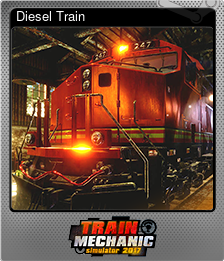 Series 1 - Card 2 of 8 - Diesel Train