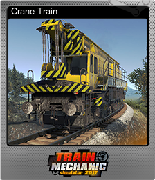 Series 1 - Card 4 of 8 - Crane Train