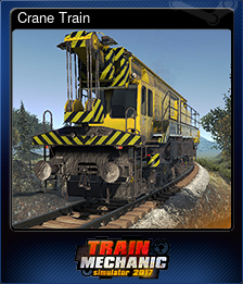 Series 1 - Card 4 of 8 - Crane Train