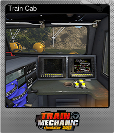 Series 1 - Card 8 of 8 - Train Cab