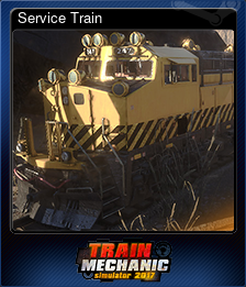 Series 1 - Card 5 of 8 - Service Train