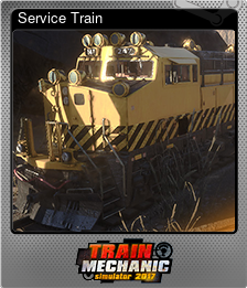 Series 1 - Card 5 of 8 - Service Train