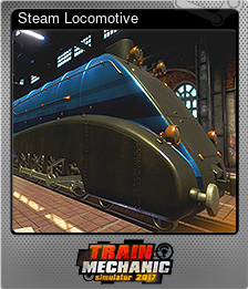 Series 1 - Card 1 of 8 - Steam Locomotive