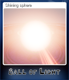 Series 1 - Card 2 of 5 - Shining sphere