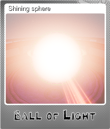 Series 1 - Card 2 of 5 - Shining sphere