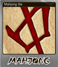 Series 1 - Card 1 of 6 - Mahjong tile