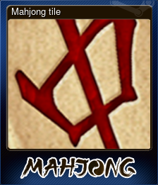 Series 1 - Card 1 of 6 - Mahjong tile