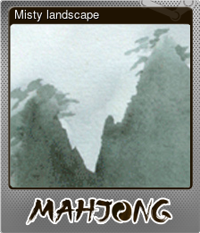 Series 1 - Card 5 of 6 - Misty landscape