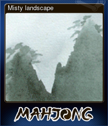 Series 1 - Card 5 of 6 - Misty landscape