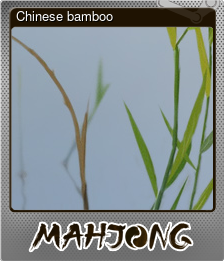 Series 1 - Card 4 of 6 - Chinese bamboo