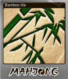 Series 1 - Card 2 of 6 - Bamboo tile