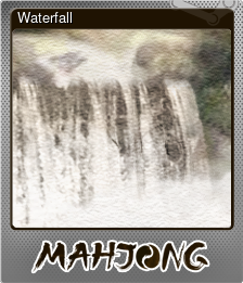 Series 1 - Card 6 of 6 - Waterfall