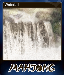 Series 1 - Card 6 of 6 - Waterfall