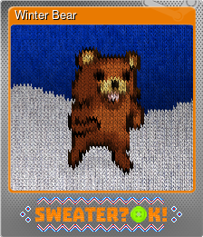 Series 1 - Card 1 of 5 - Winter Bear