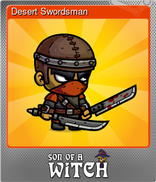 Series 1 - Card 2 of 6 - Desert Swordsman