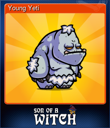 Series 1 - Card 6 of 6 - Young Yeti