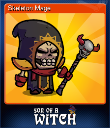 Series 1 - Card 4 of 6 - Skeleton Mage