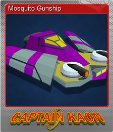 Series 1 - Card 3 of 8 - Mosquito Gunship