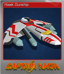 Series 1 - Card 2 of 8 - Hawk Gunship