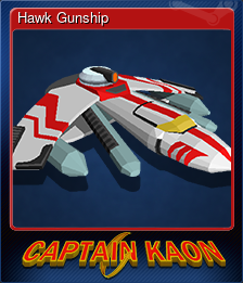 Series 1 - Card 2 of 8 - Hawk Gunship