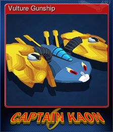 Series 1 - Card 7 of 8 - Vulture Gunship