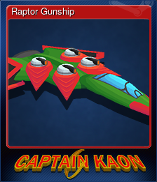 Series 1 - Card 8 of 8 - Raptor Gunship