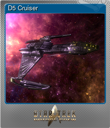 Series 1 - Card 5 of 7 - D5 Cruiser