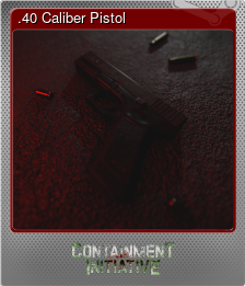 Series 1 - Card 1 of 5 - .40 Caliber Pistol