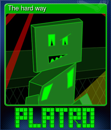 Series 1 - Card 1 of 6 - The hard way